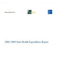 2002-2003 State Health Expenditure Report